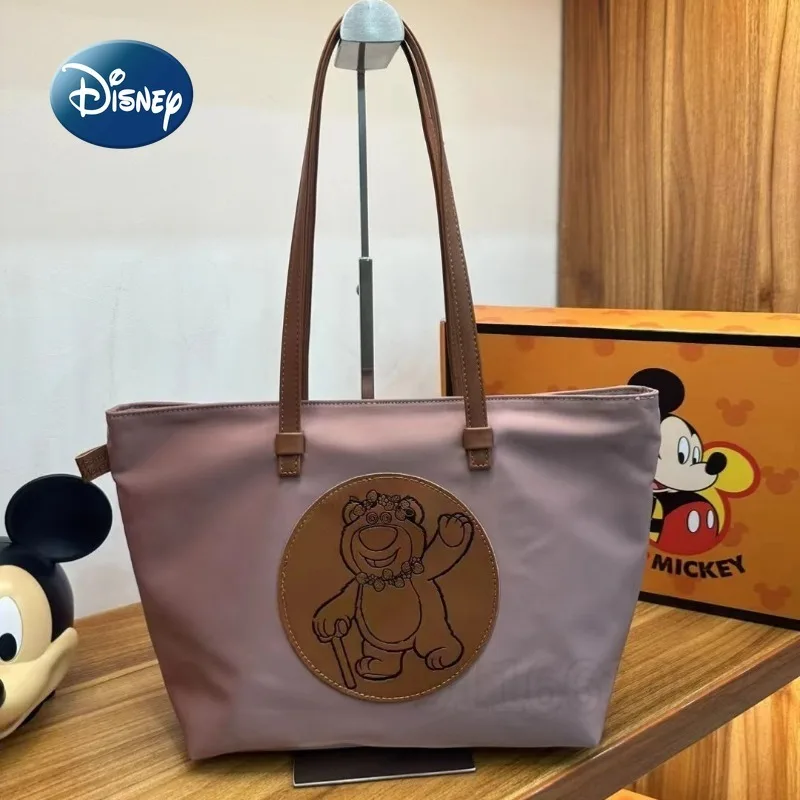 Disney Original New Women's Handbag Luxury Brand Fashion Women's Shoulder Bag Cartoon Women's Bag Large Capacity High Quality