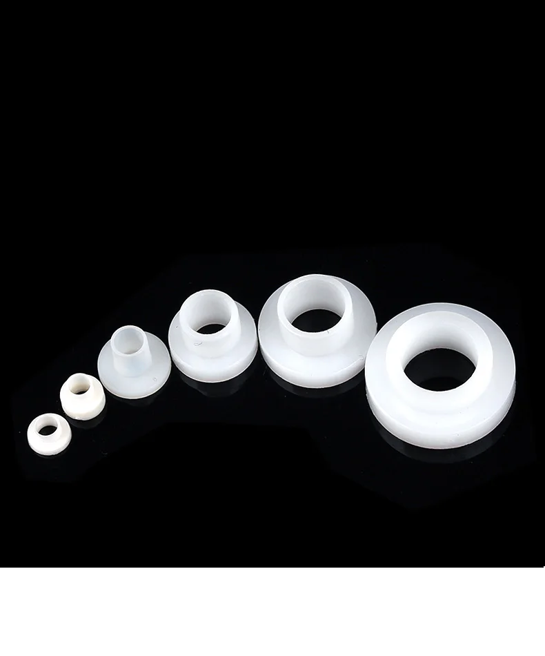 100-5 Stück M3M4 M5M6 M8 M10 Schraube Nylon Transistor Dichtung Die Schritt T-Typ Kunststoff Unterlegscheibe Isolierung Abstandshalter Schraube Gewindeschutz – Detail 2
