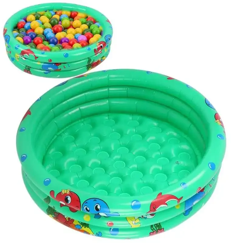 

Multifunctional Inflatable Kids Pool, Foldable Outdoor Basin & Baby Bathtub for Water Games