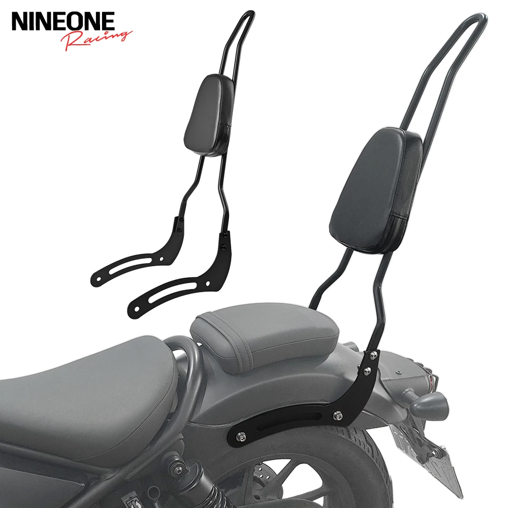 

CMX250 CMX300 CMX500 Motorcycle Rear Seat Passenger Tall Backrest Sissy Bar Back Rest for Honda Rebel CMX 250 300 500 2017-2026