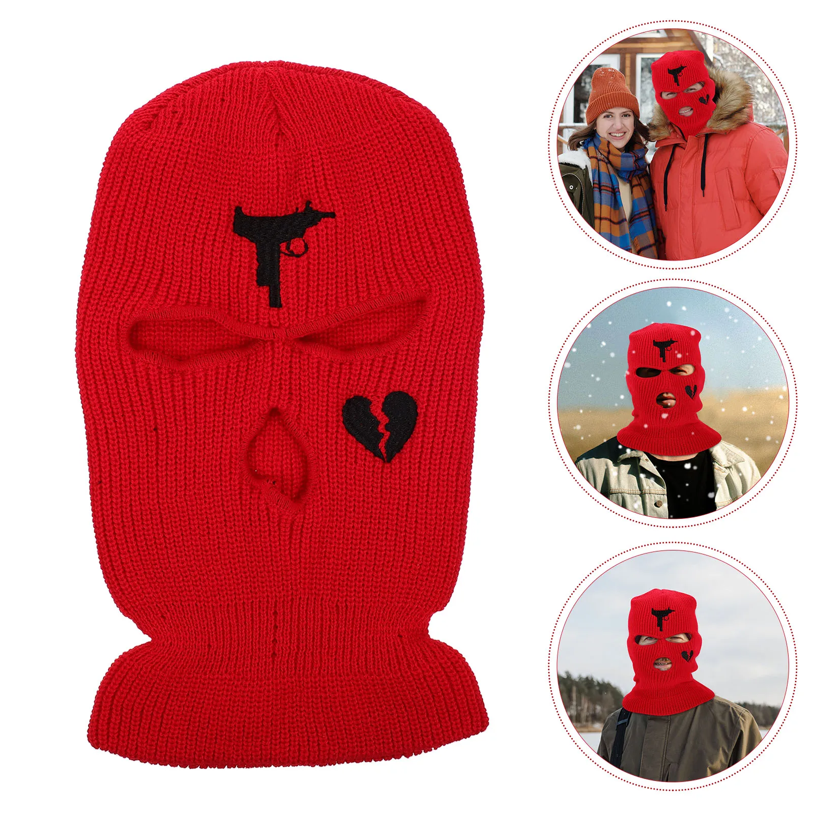 

Лыжная маска, морозостойкий чехол для лица, складной теплый головной убор для зимних видов спорта на открытом воздухе, шапка унисекс, лыжные аксессуары