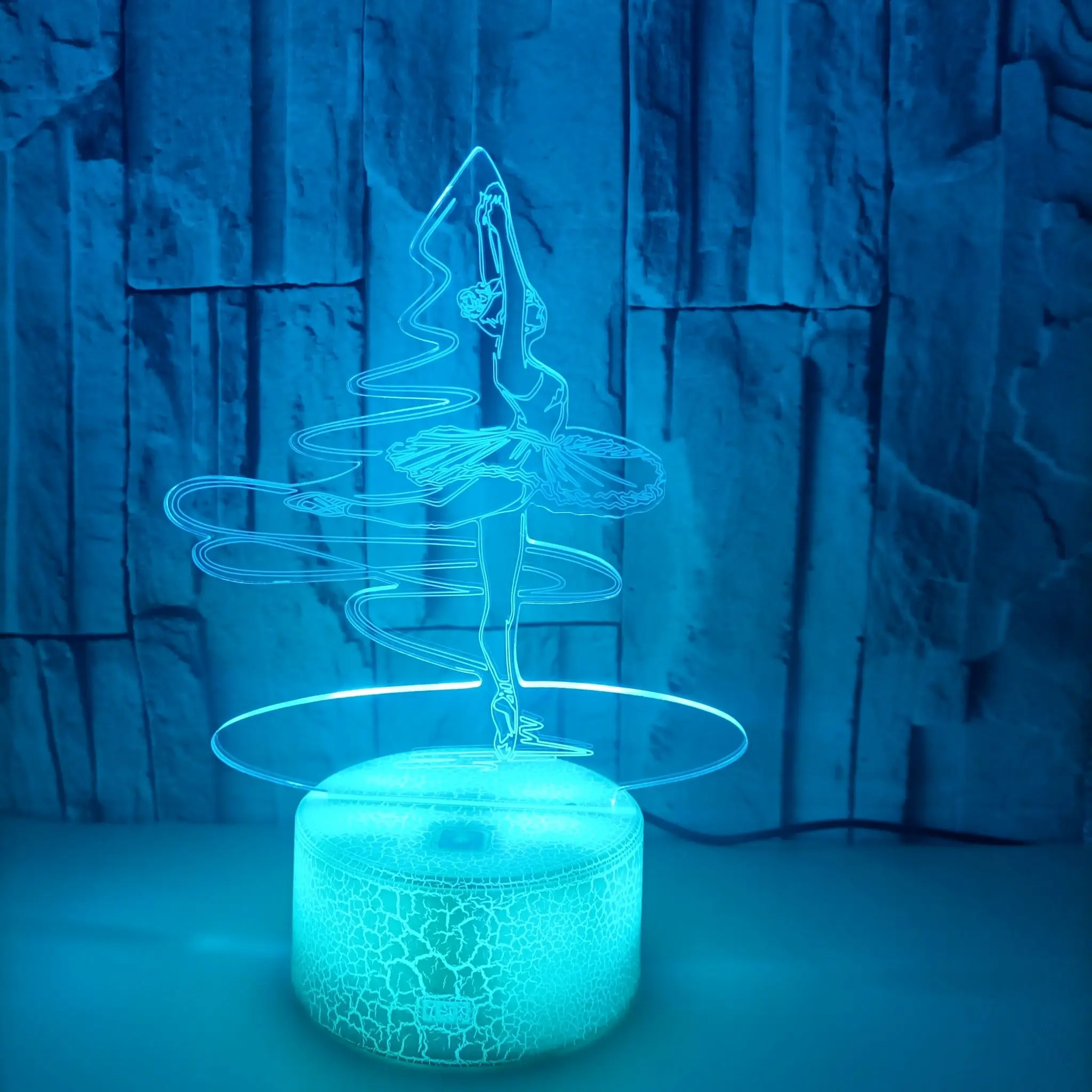 YRTMHU Lampade Led, Luce Notturna aereo, Lampade da Comodino con Telecomando a 16 Colori, Luce Notte 3D Decorazione Camera da Letto per Bambini Adulti, Regalo in Stile alla Moda