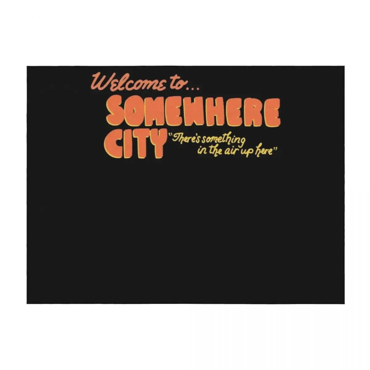 

Origami Angel Welcome to Somewhere City Classic Throw Blanket Quilt manga Nap For Baby Blankets