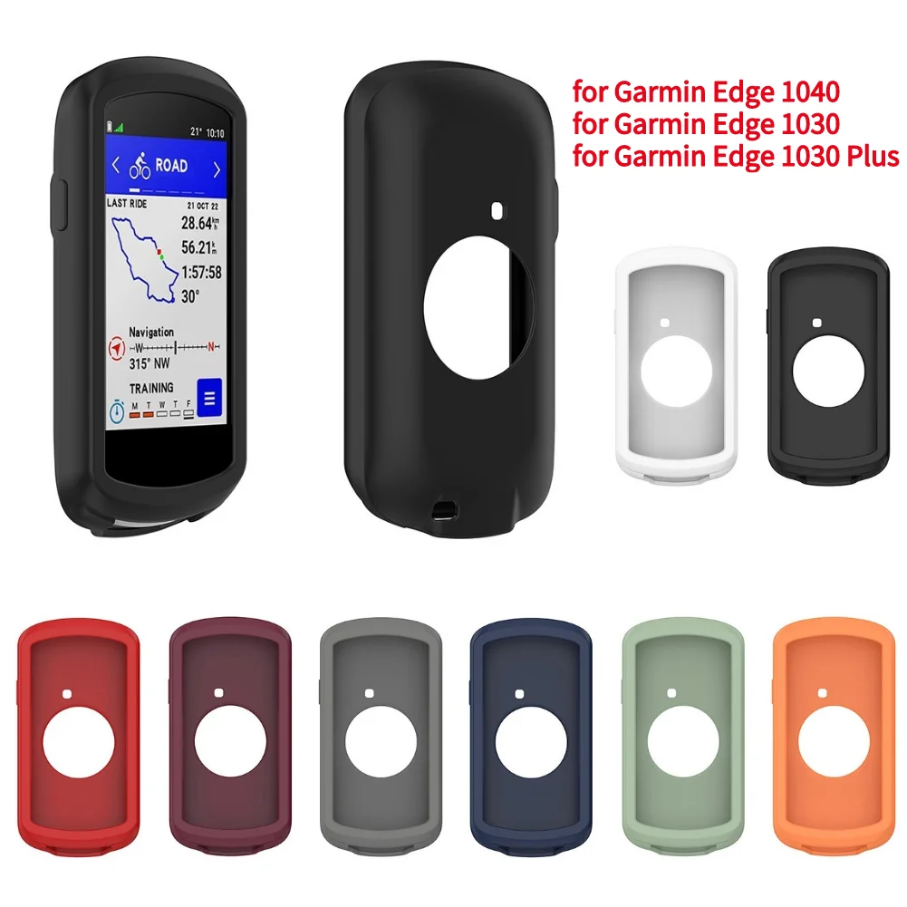 For Garmin Edge 1030 Plus/Edge Silicone Non Slip Bike GPS Computer Screen Protective Speedometer Dust Cover for Garmin Edge 1040