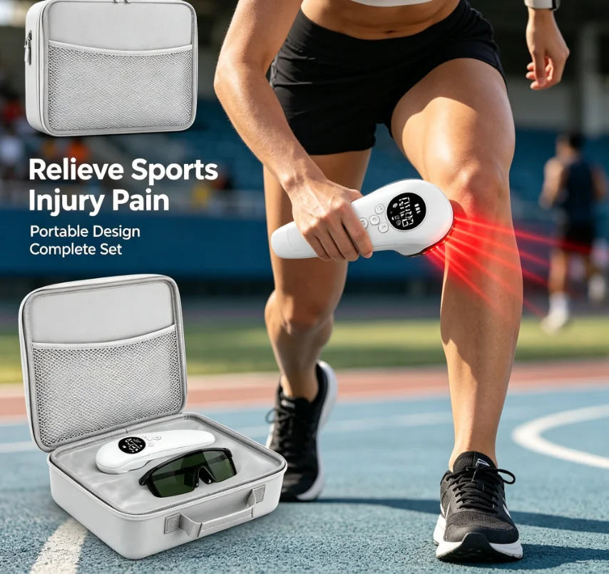 

New 650nm & 808nm Cold Low - Level Laser Therapy Device for Arthritis & Muscle Pain Relief - Physical Therapy Equipment for Body