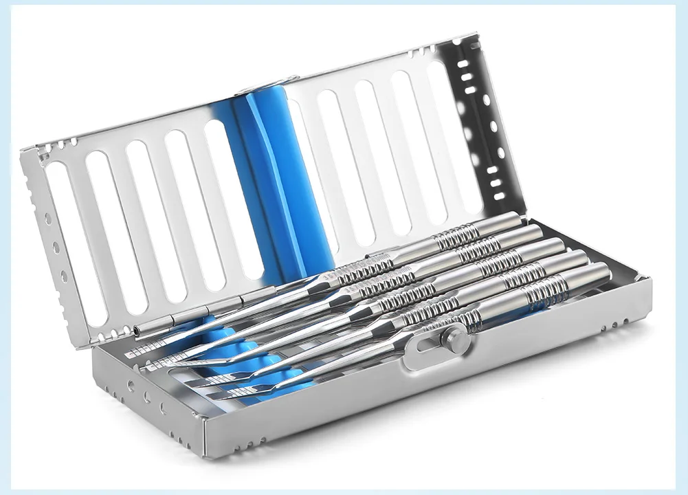 AZDENT Dental Sterilisation Rack Kassette 5/7/10/20 Gitter Datei Bohrer Desinfektion Tablett Chirurgische Sterilisation Box Abnehmbare – Detail 9