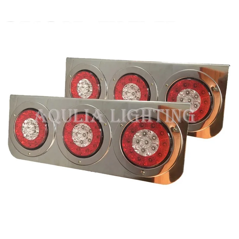 

1 pair 48 led truck tail light for truck pickup tail lamp trailer combinaton lamp