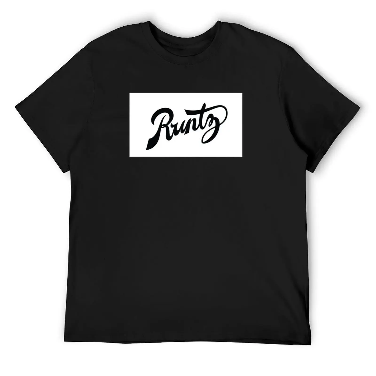 

Runtz Logo T-Shirt kawaii clothes custom t-shirts cotton graphic tees oversized t shirt men