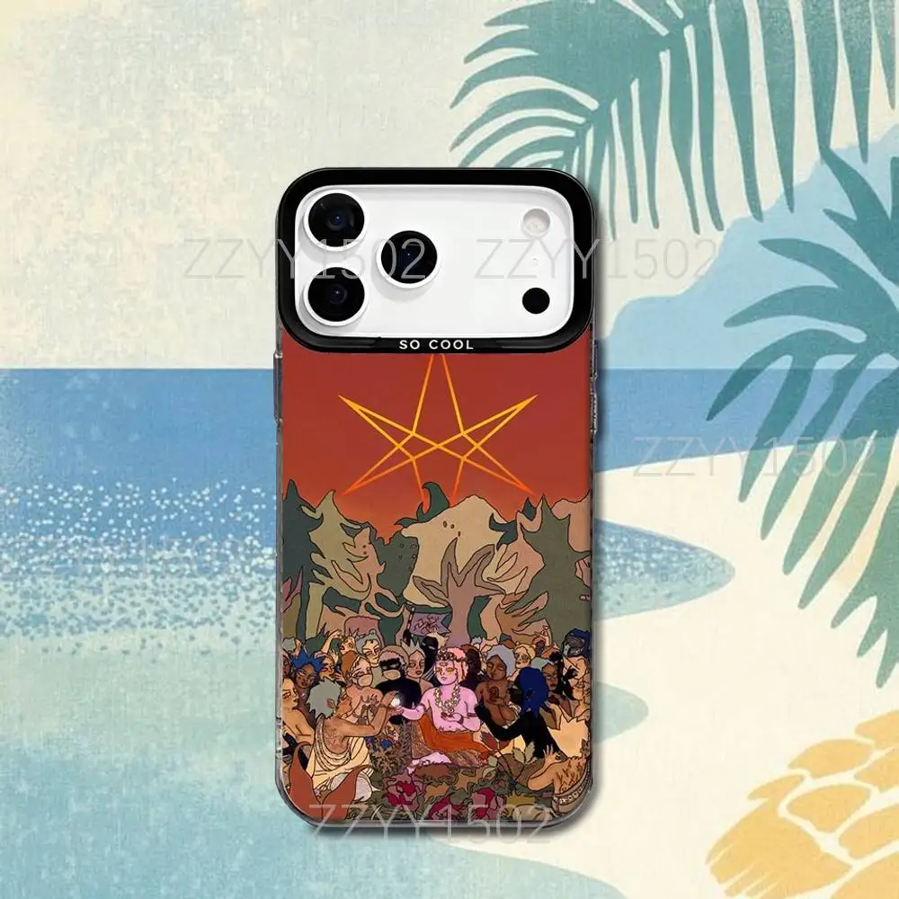 حافظة هاتف B-Bring Me The Bmth H-HorizonS لهاتف iPhone 17,16,15,14,13,12,X,8,Pro,Max,Plus,SE4,Air, Mini HD Black IMD Matte