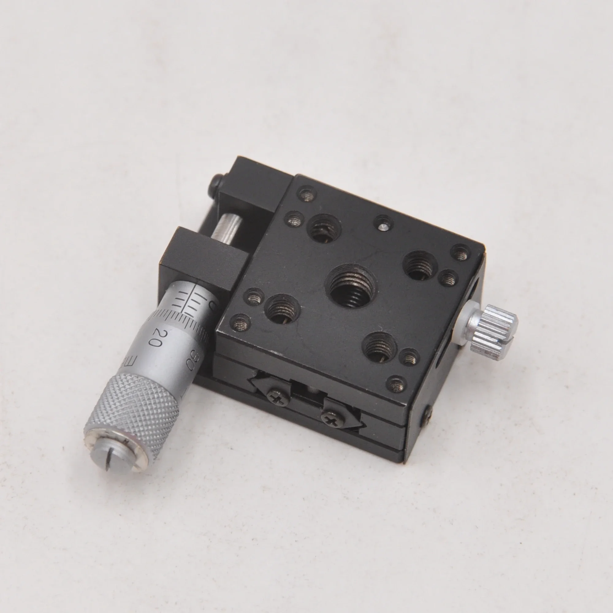 MELLES GRIOT Manual One-dimensional Displacement Adjustment Table X-axis Optical High Precision Micrometer Fine Slide 25*25mmmm