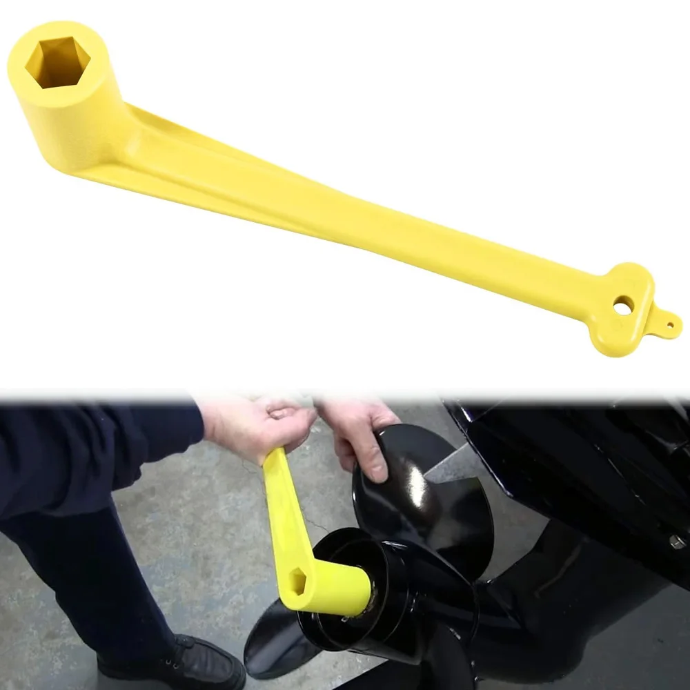 

Polymer Propeller Wrench1-1/16"Nut Wrench For Mercury Mercruiser Alpha OMC Johnson Evinrude40HP UP Replaces91-859046Q4Light Weig