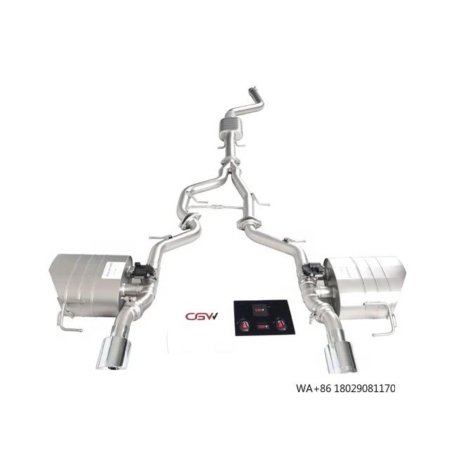 

Высокопроизводительный выхлопной глушитель Catback из нержавеющей стали SS304 от китайского производителя для F-Pace 2.0T 3.0T, модели 2017 года и новее