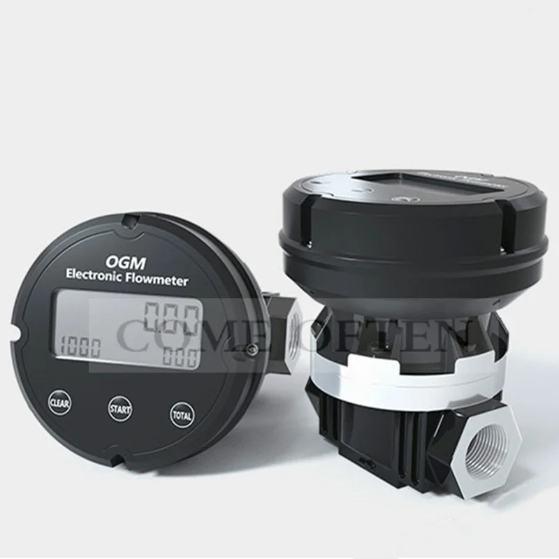 

High Precision OGM Electronic Elliptic Gear Flow Meter Gauges The Price Of Methanol Diesel Fuel Flow Meter G1" 120L/Min 1.8Mpa