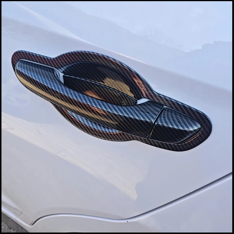 Car Styling For Hyundai Elantra 2016-2018 Door Handle Bowl Cup Cover Sticker Trim Decorate Auto Parts Accessories