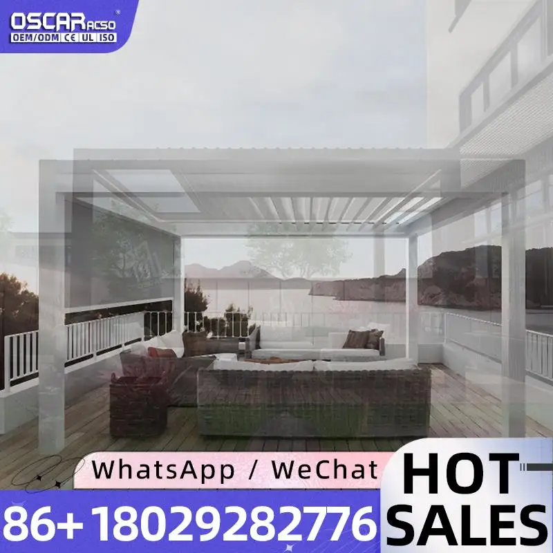 

4x4 5x5 6x6 Factory Direct Waterproof Wind Resistant Aluminum Gazebo in Black and White for Garden Patio Backyard pergola