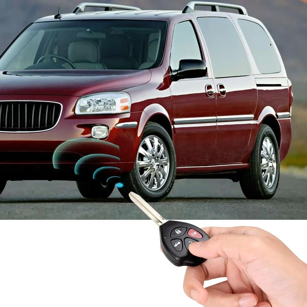 -For XHORSE XKTO02EN Wired Universal Remote Key Toyota Style Flat 4 Buttons for VVDI VVDI2 Key Tool English Version