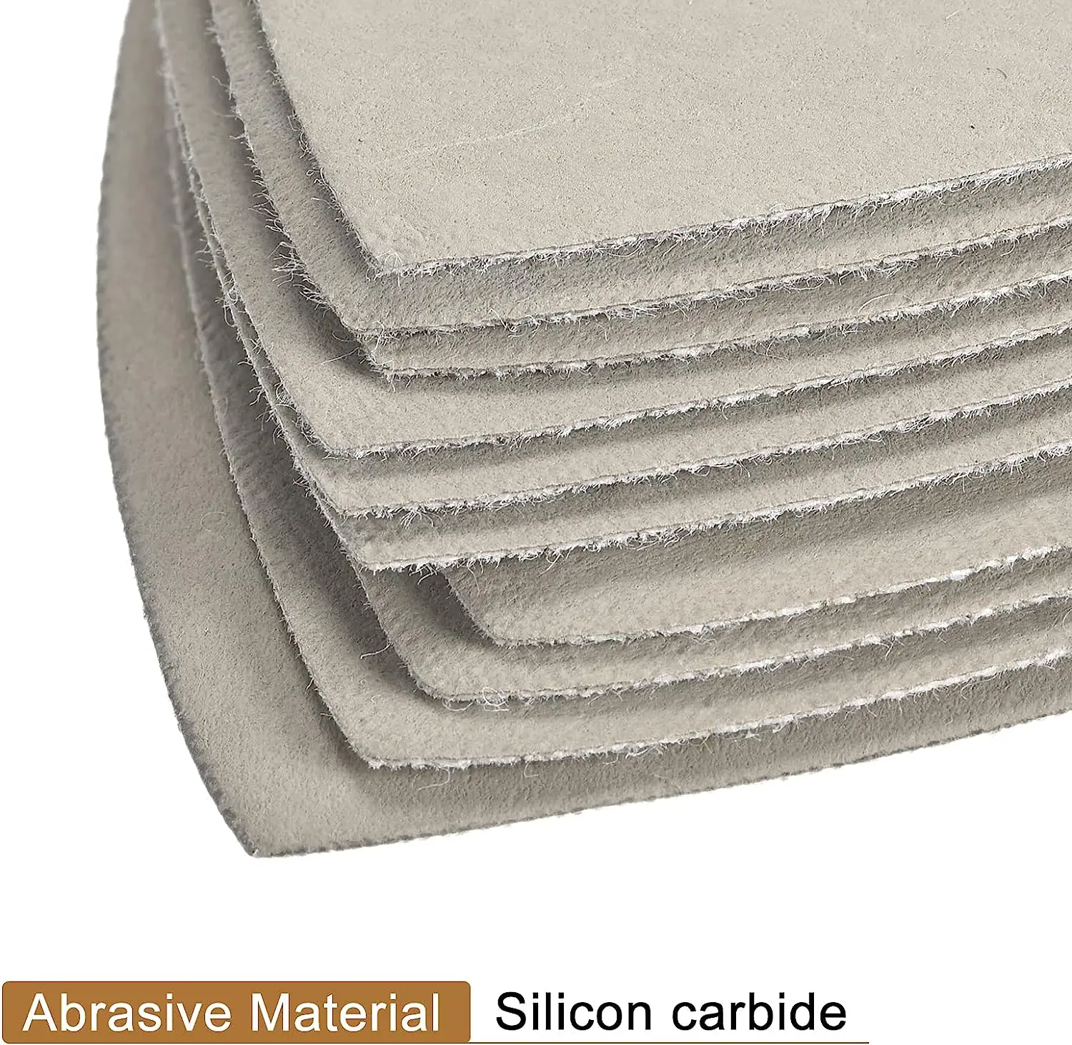 Triangle Detail Sander Sandpaper Set 2500/3000/4000 Grit 90*90*90MM 3-1/2 Inch Hook and Loop Silicon Carbide Sanding Pads 30 Pcs