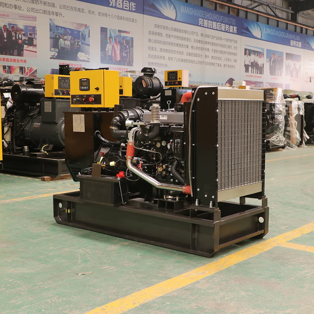 Small Power and Low Fuel Consumption diesel Generator Set with Shangchai Engine, Used for Home, Shop and School Use