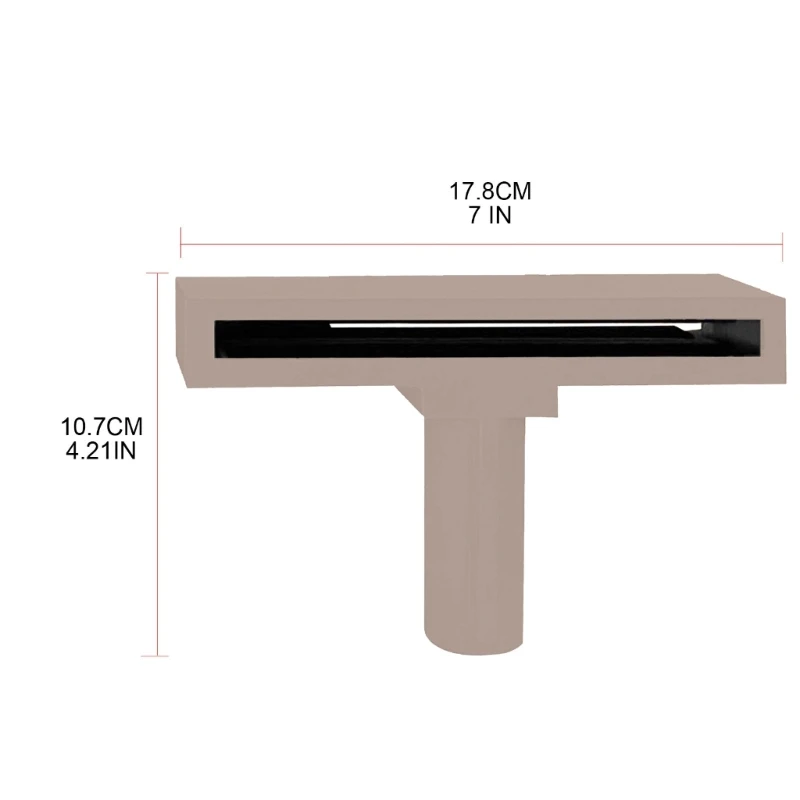 Home Ceiling Fan Gap-Cleaning Tool Lightweight Vacuum Cleaning Attachment