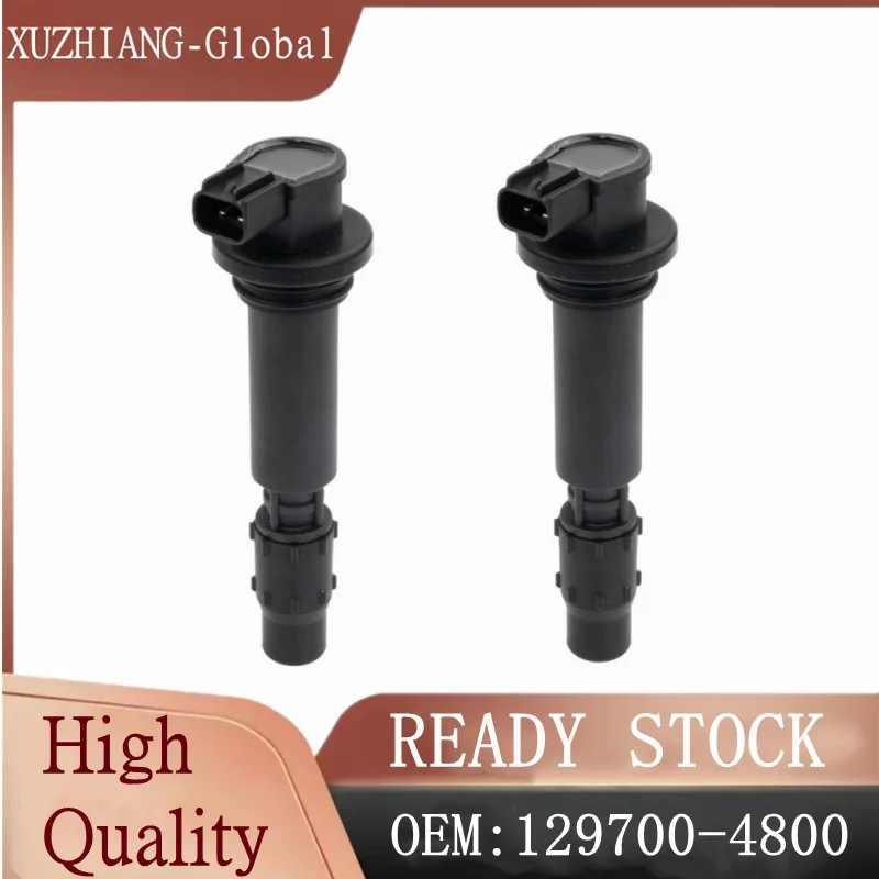 

2 шт. катушка зажигания 129700-4800 J0480 для SUZUKI GSXR600 K4 K5 K6 K7 GSXR 600 750 GSX-R600 GSX-R750 GSXR750 GSR600 33410-29G00