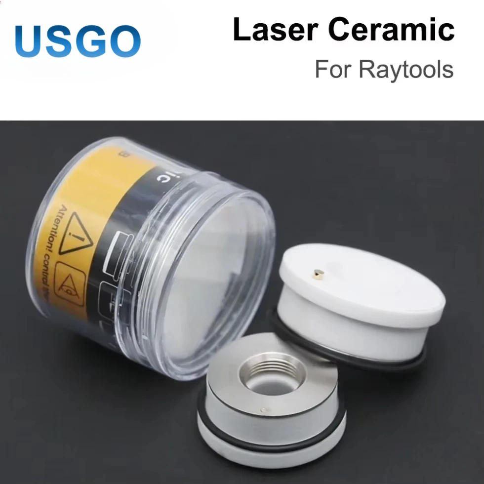 USGO Laser Ceramic Ring P0571-1051-00001 Dia 32/28mm M14 Thread H11.7mm for Precitec ProCutter Fiber Laser Head
