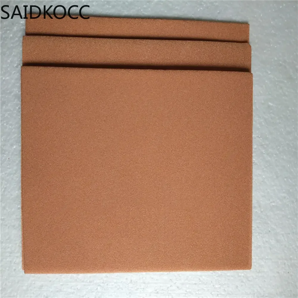 رغوة مسامية النحاس تبديد الحرارة محفز الناقل الكهرومغناطيسي التدريع رغوة معدنية