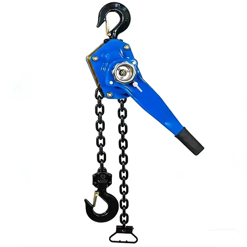 Hoist Household Chain Block Hand Operated Chain Hoist Hand Tensioned Wire Rope Device 0.75T 1T 1.5m Hand Operated Chain