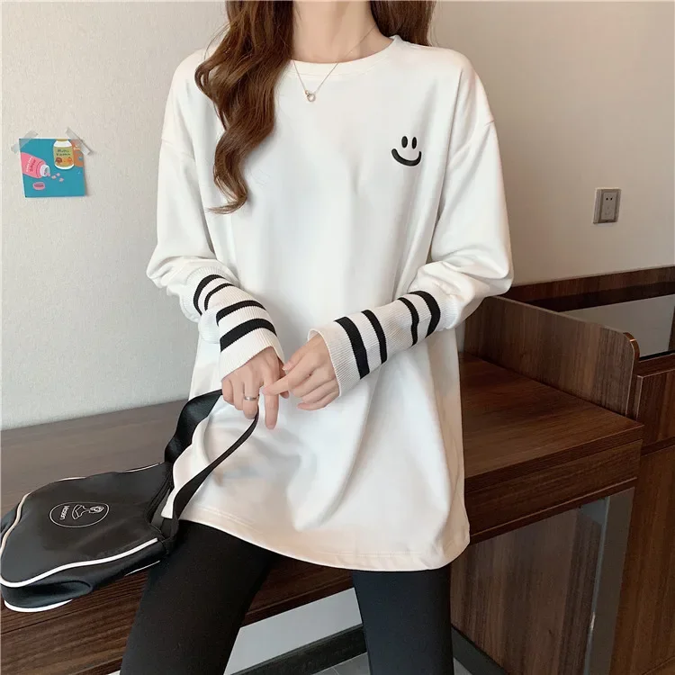 Ay8252 2020 spring summer autumn new women fashion casual woman t-shirt lady beautiful nice Tops female long sleeve tops