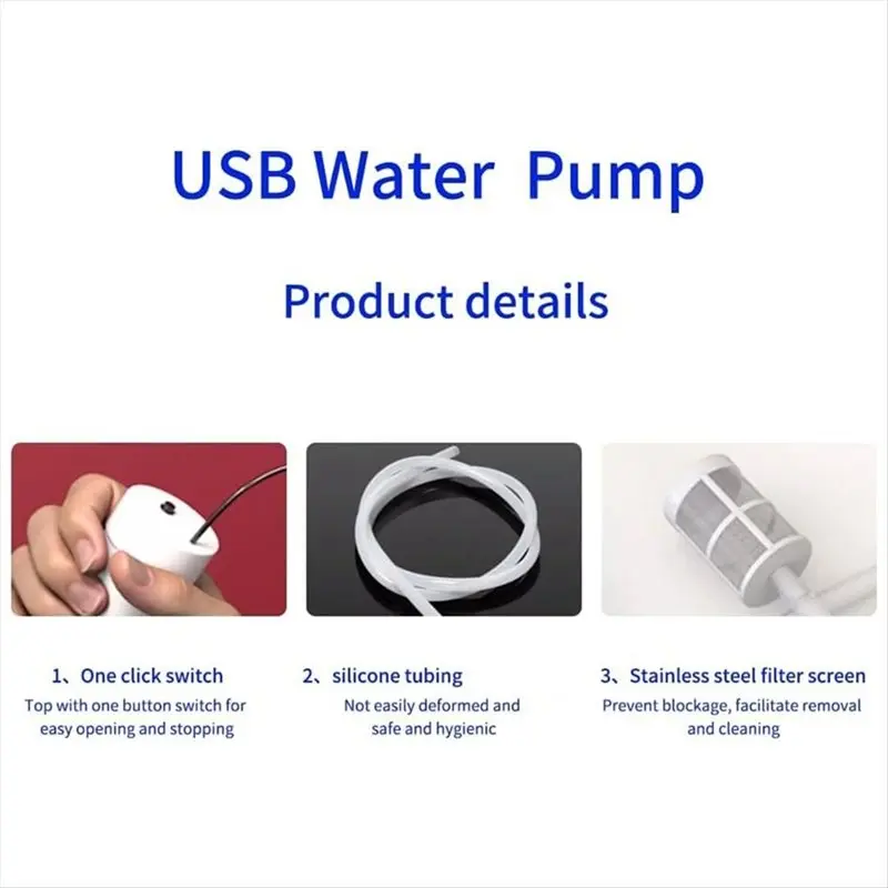[NEWA08R】 USB Powered Electric Auto Siphon For Home Brewing For Bottling Wine, Beer Beverages And Kombucha Self Priming Pump Por