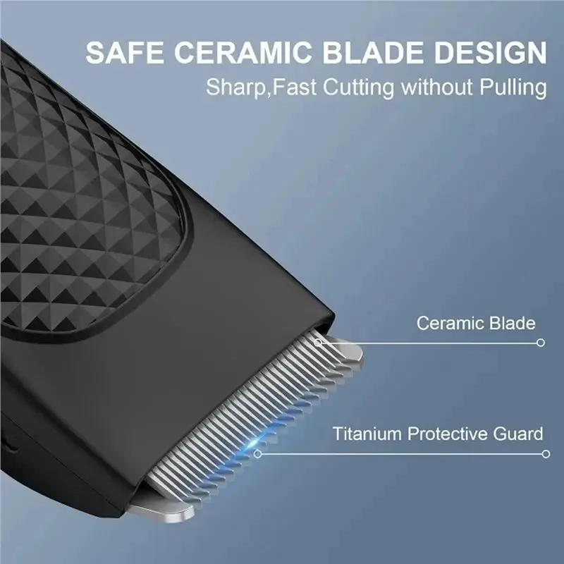 B58B-Shaver Blade Electric Body Hair Trimmer For Men Rechargeable Waterproof Personal Care Grooming Tool