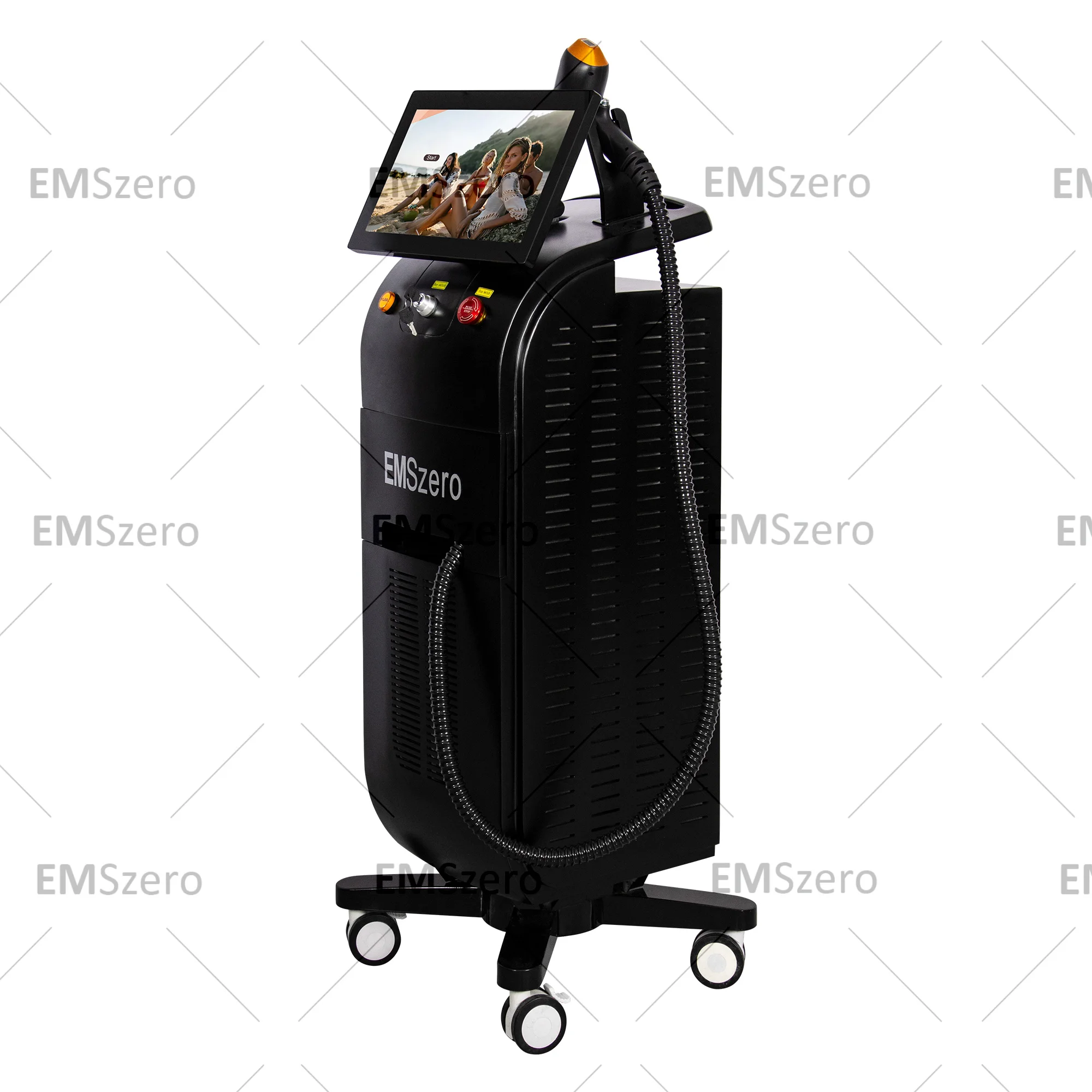 Machine d'épilation nouvelle certifiée CE 3500W 3 longueurs d'onde glace platine épilation 755 808 1064nm Diode Laser Salon