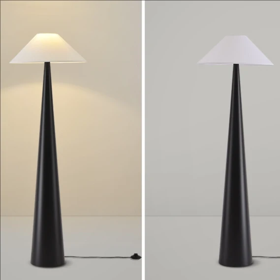

Minimalist Living Room Sofa Coffee Table Side Floor Lamp Creative Rotating Mushroom Tea Room Bedroom Ambient Light