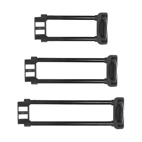 Imagen 2 del producto Asa telescópica para equipaje Estuche de transporte Asa de maleta de aluminio portátil para viajes de negocios deportivos Hombres actividades al aire libre Viajes