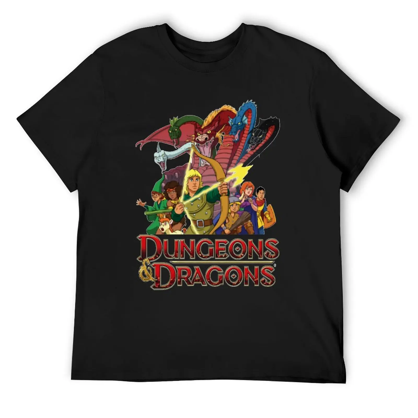 

Dungeons And Dragons Cartoon 80s Classic T-Shirt T-Shirt