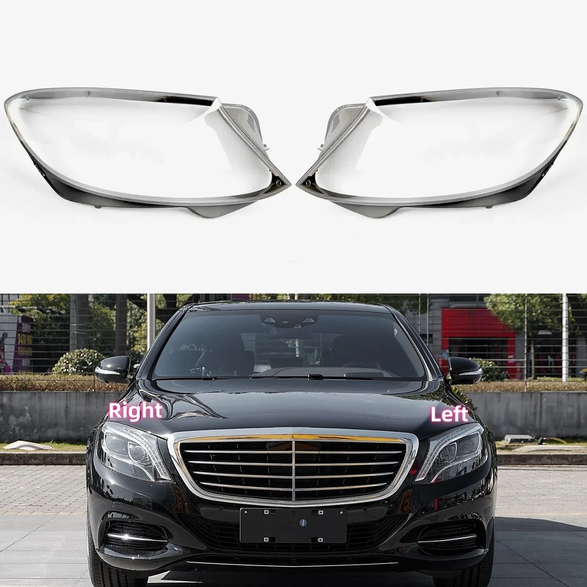 

Аксессуары для Mercedes Benz S Class W222 2014 2015 2016 2017, автомобильные лампы головного света