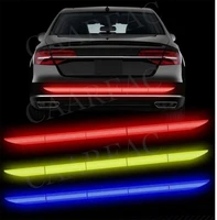 Pegatina reflectante para coche, cinta de seguridad de advertencia, pegatinas reflectantes de advertencia anticolisión, accesorios reflectantes para maletero de automóvil
