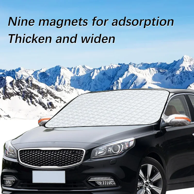 Auto Exterior Accessories For KIA K4 Winter Car Snow Shield Shade Front Windshield  Waterproof Ice-Frost Sunshade Cover