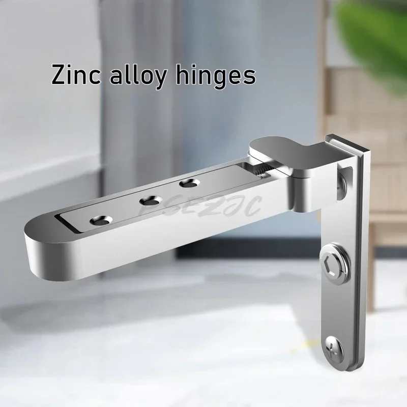 Heaven and Earth Axis Hinge 3D Adjustable Up and Down Rotating Wooden Door Concealed Invisible Door Hinge