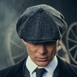 Classic Blinders Caps For Men Peaky Hat Newspaper Hat Shelby Same Style Beret Men's Sunshade Hat Suit Accessories Men's Gifts