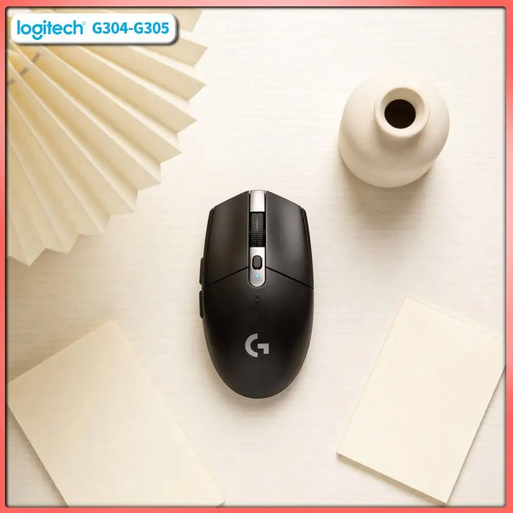 LIGHTSPEED Gaming Mouse Logitech G305, 12000 DPI HERO, 6 Programmable Buttons, 250hr Battery, 99g, PC Mac Gamers