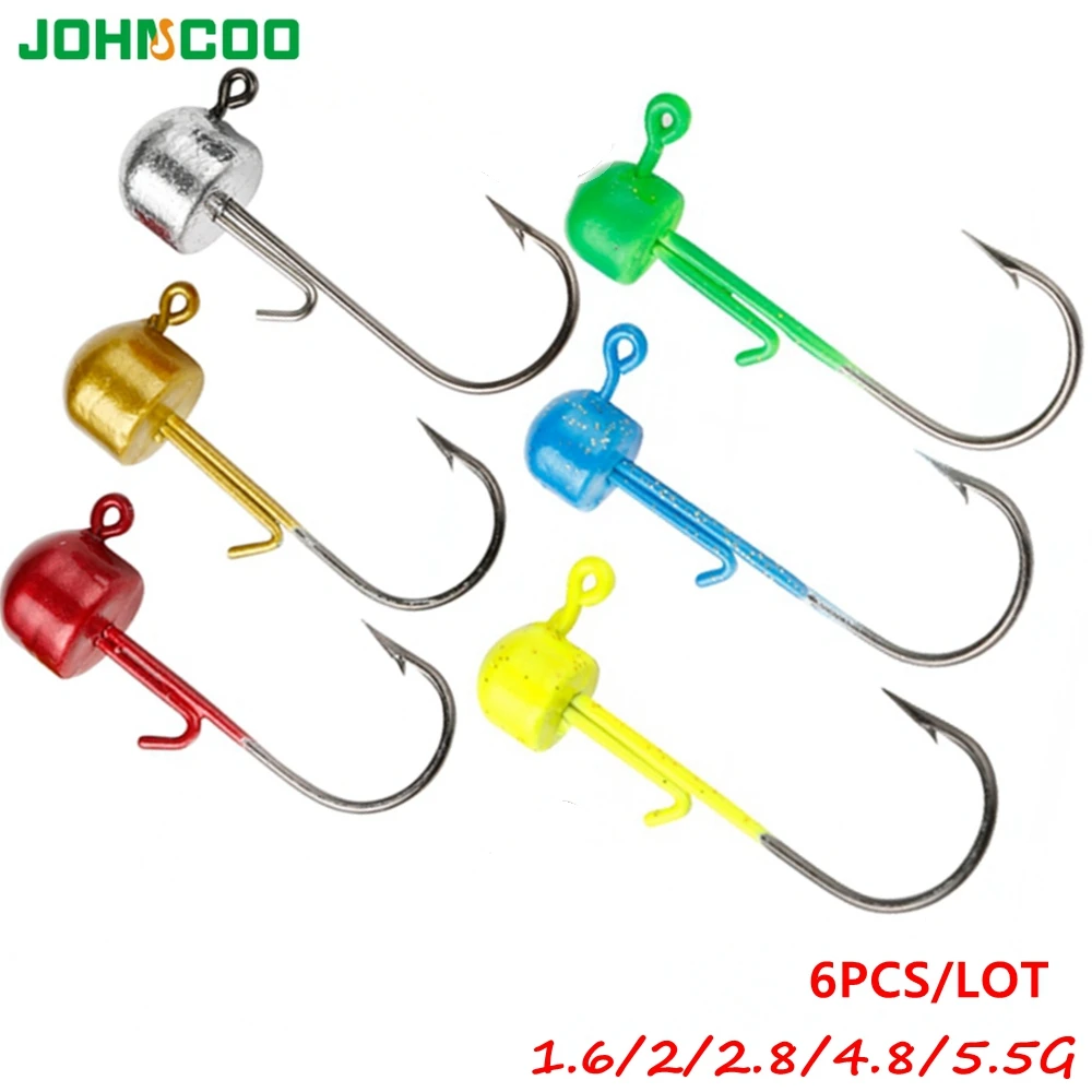 6Pcs/Lot Jig-Heads …