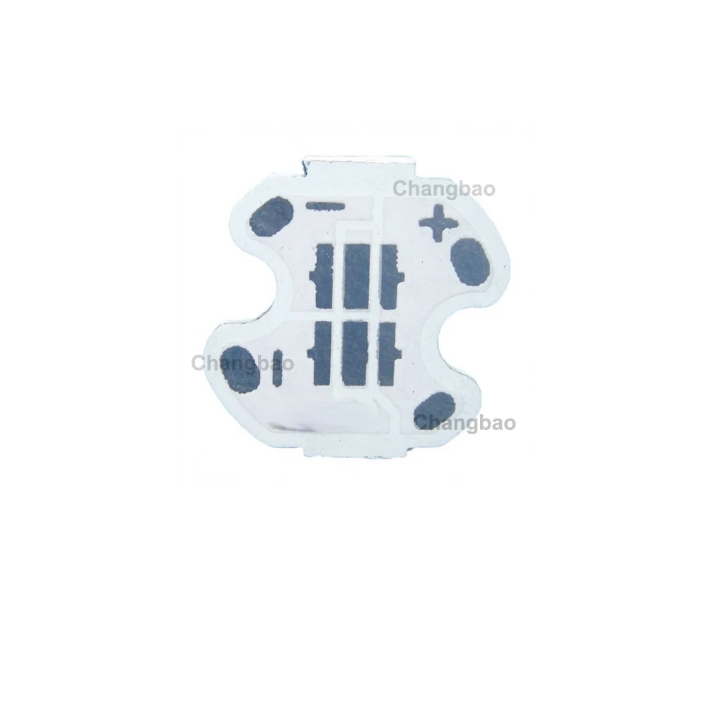 100 قطعة/الوحدة 2 المصابيح 16 مللي متر الألومنيوم PCB ل XTE/XPG/XPE 3535/3030 عالية الطاقة المصابيح