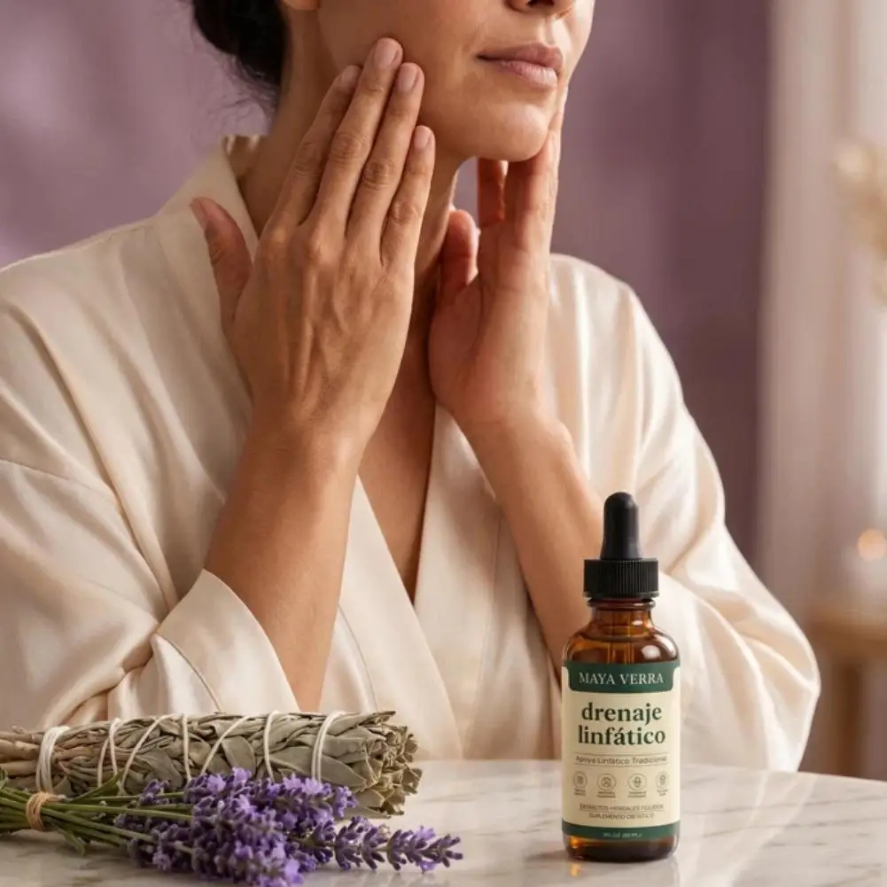 Maya Verra Traditionelle Botanische Flüssige Lymphdrainage-Tropfen Reduzieren Schwellungen Tägliche Beschwerden Tägliche Körperpflege Honiggeschmack – Detail 7