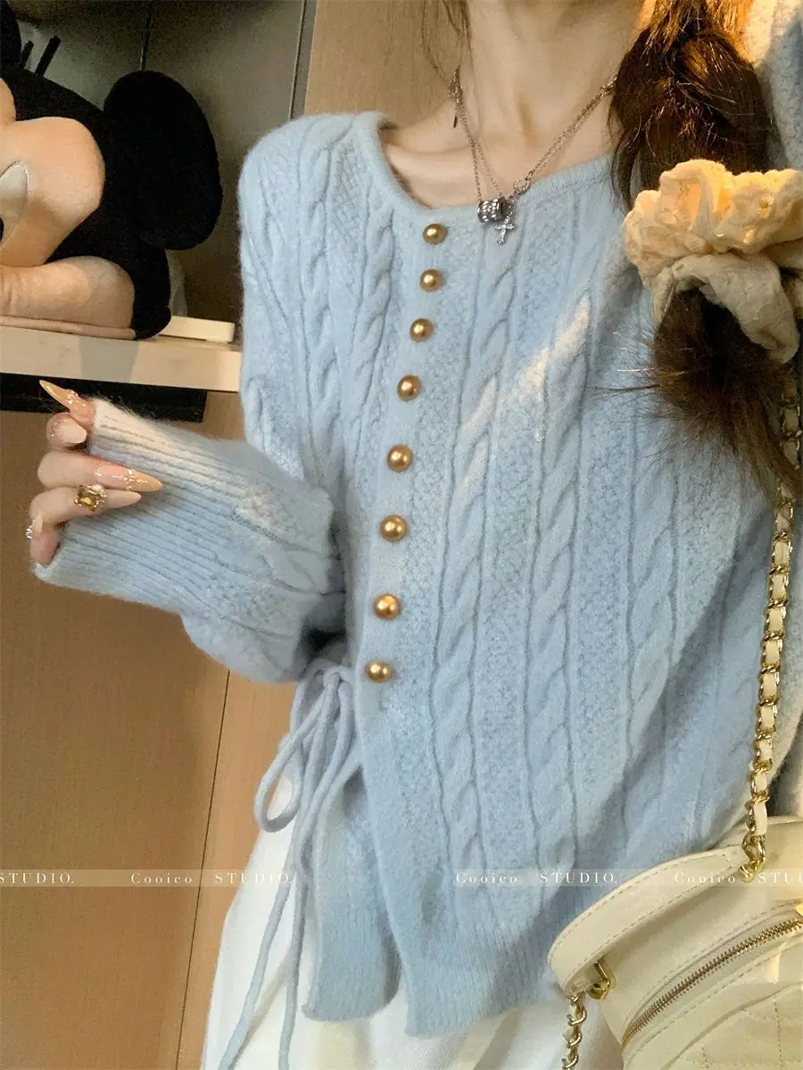 Pulls Jumpers Cardigans Femmes Léopard Alpaga Zèbre Imprimé Surdimensionné Style Occidental Cowgirl Frontier Rétro Extérieur Hiver Chaud