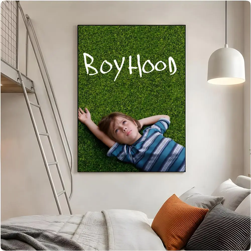 Film Coming Of Age Boyhood Poster Hanging Wall Art Mural Print for Living Room Home Styling and Gift Picks