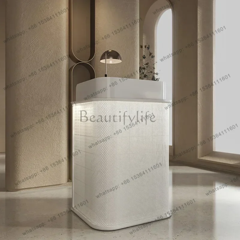 Factory Direct Sales Nordic Clothing Store Reception Desks Originality Designer High-end Reception Desks Simplicity Office Furni