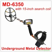 MD-6350 Underground Metal Detector Sport Version Gold Digger Treasure Hunter Gold Detector With 15-inch Coil for Treasure Search