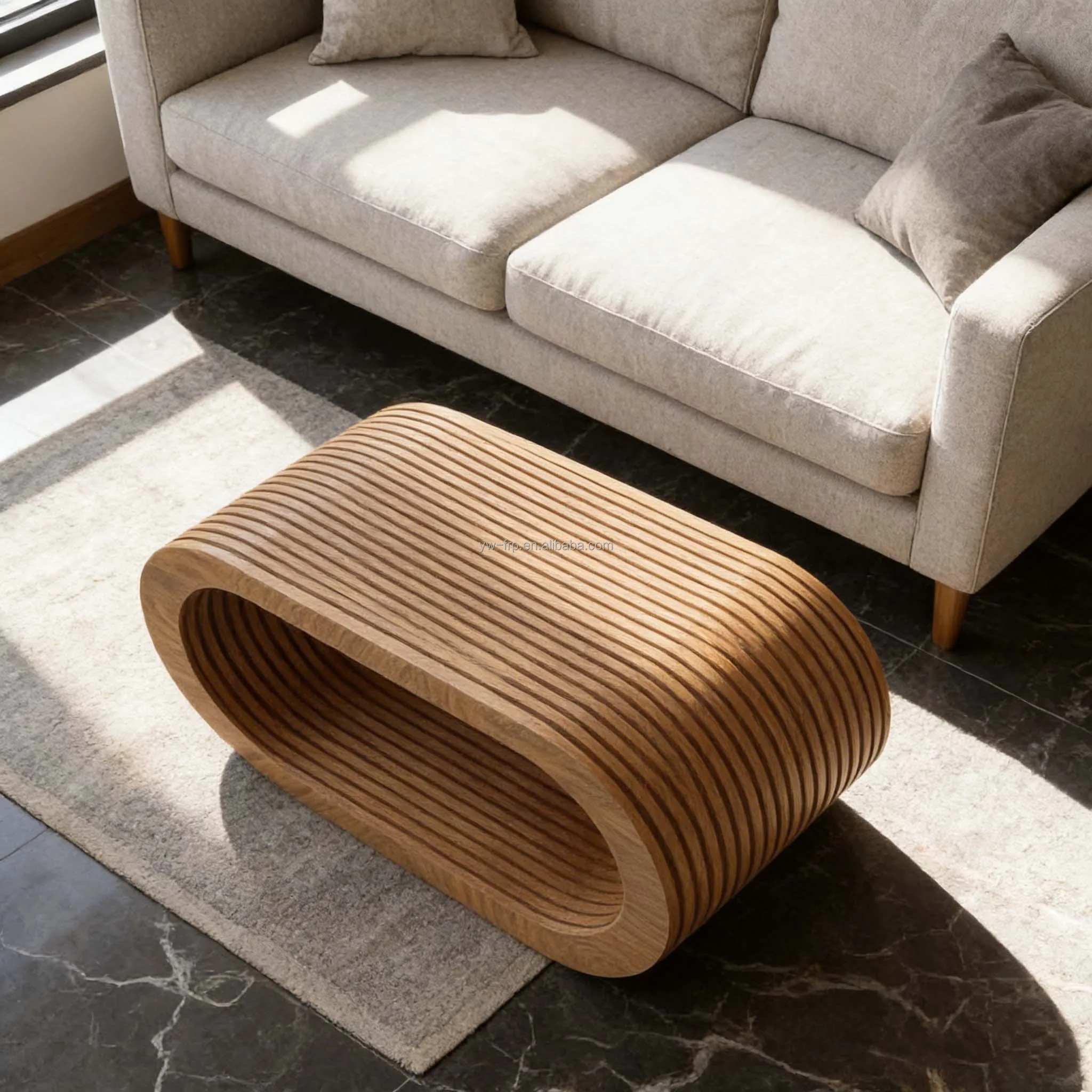 

✿ Кресло для отдыха и прочный овальный журнальный столик из массива дерева для гостиной, отеля, офиса, сада, виллы, квартиры