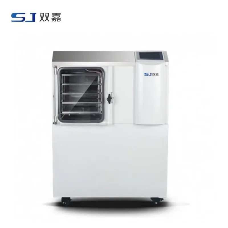 for SJIALAB-5S Pilot Scale Laboratory Freeze Dryer Vacuum Lyophilizer Pharmaceutical Food Research Drying Equipment