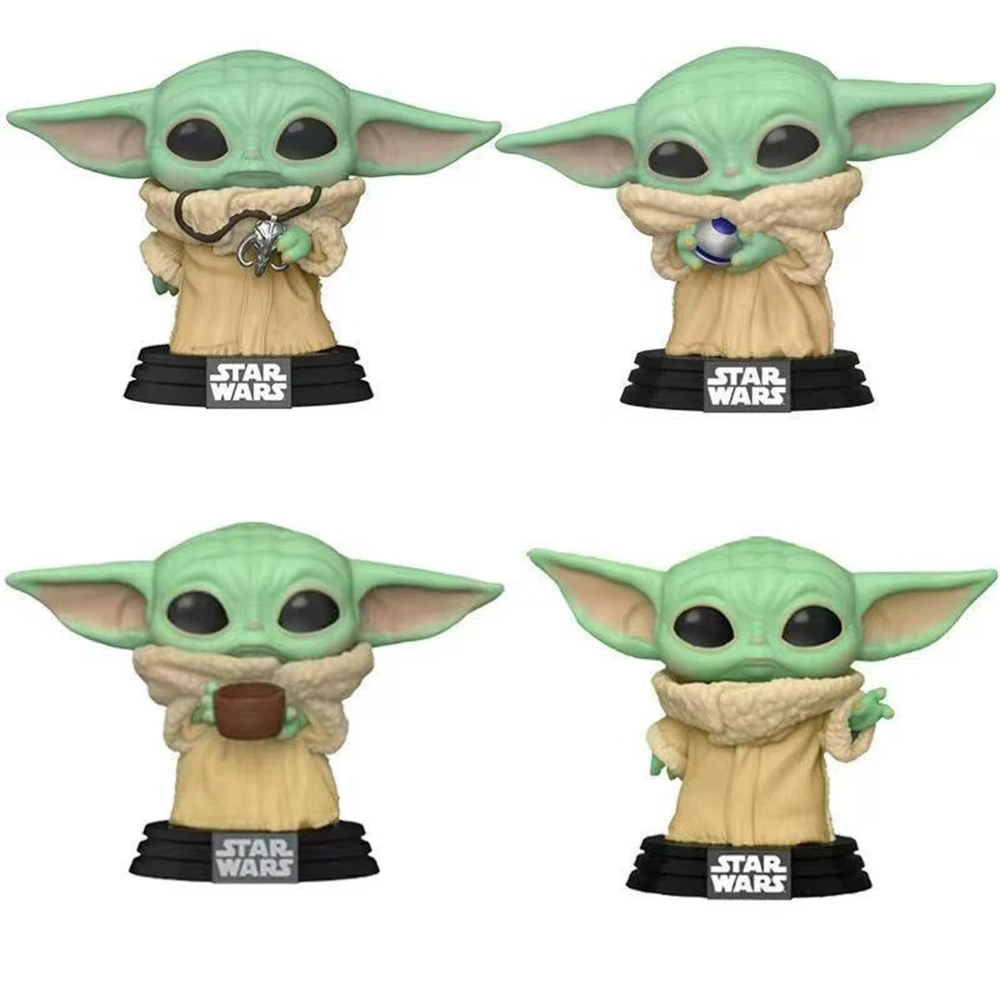 El más nuevo FUNKO POP Star Wars Yoda lindo todos los juguetes de la serie edición limitada completa colección de figuras de acción modelo juguete productos